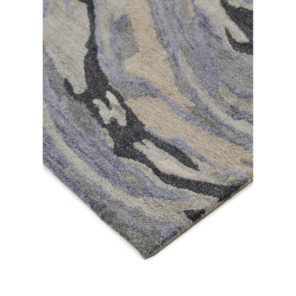 Dryden Transitional Rug - 8790F by Feizy in blue, gray, taupe. Made from viscose, wool in a unique style.