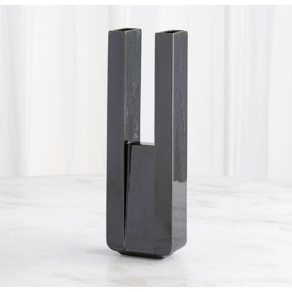 Metropolis Vase by Global Views. Made from earthenware in a rustic style.