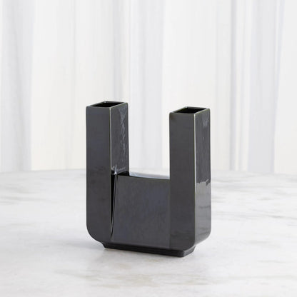 Metropolis Vase by Global Views. Made from earthenware in a rustic style.