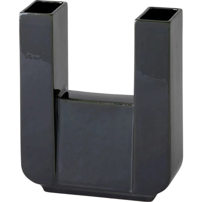 Metropolis Vase by Global Views. Made from earthenware in a rustic style.