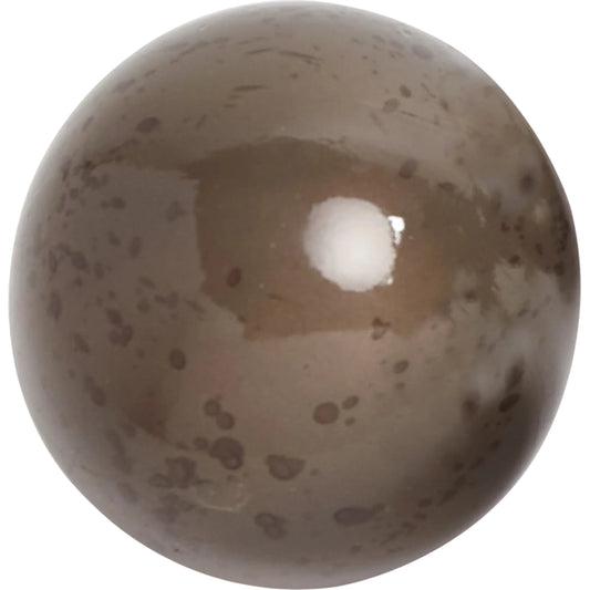 Enamel Spheres by Global Views in gray. Made from iron in a eclectic & global style.