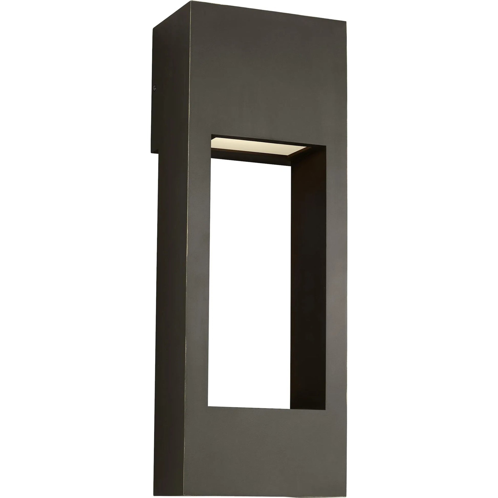 Testa Large LED Outdoor Wall Lantern by Visual Comfort & Co.. Made from aluminum in a unique style.