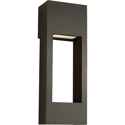 Testa Large LED Outdoor Wall Lantern by Visual Comfort & Co.. Made from aluminum in a unique style.