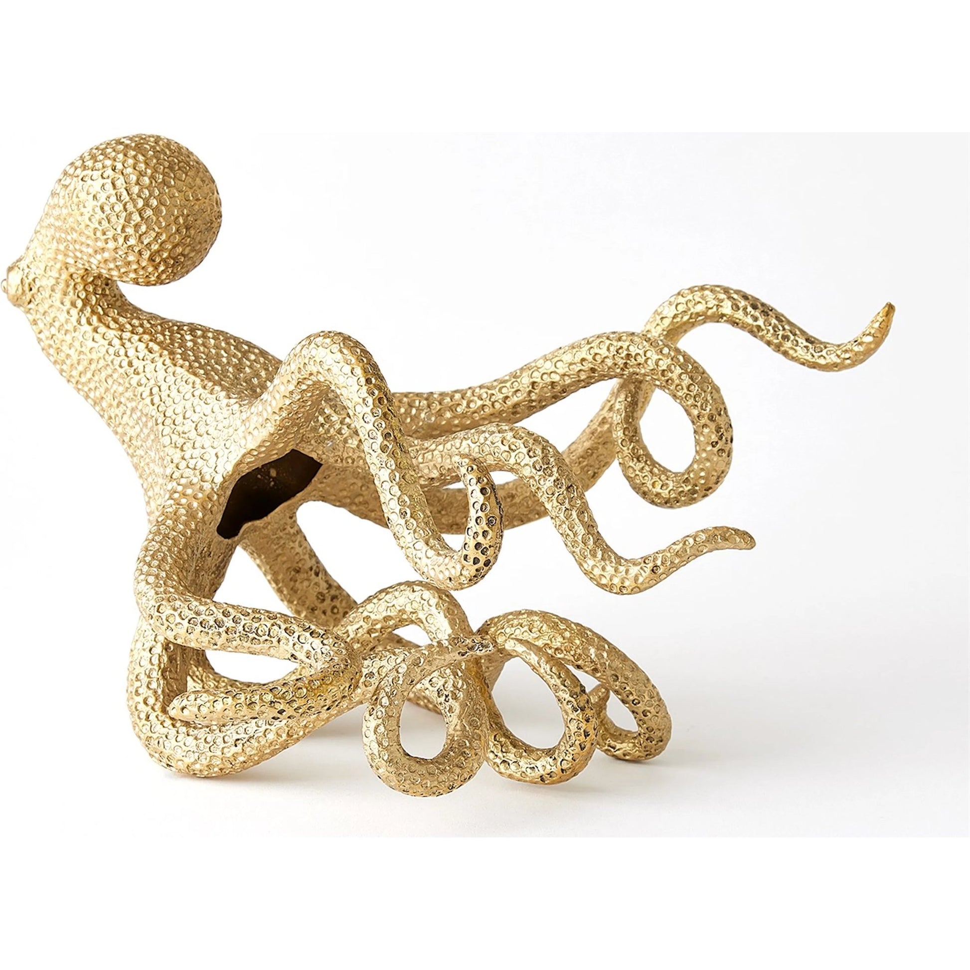 Gliding Octopus by Global Views in brass. Made from unique in a modern style.