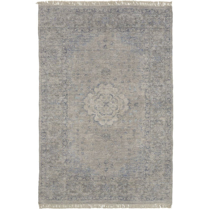 Caldwell Transitional Rug - 8108F by Feizy in gray, blue, ivory. Made from wool, viscose in a unique style.