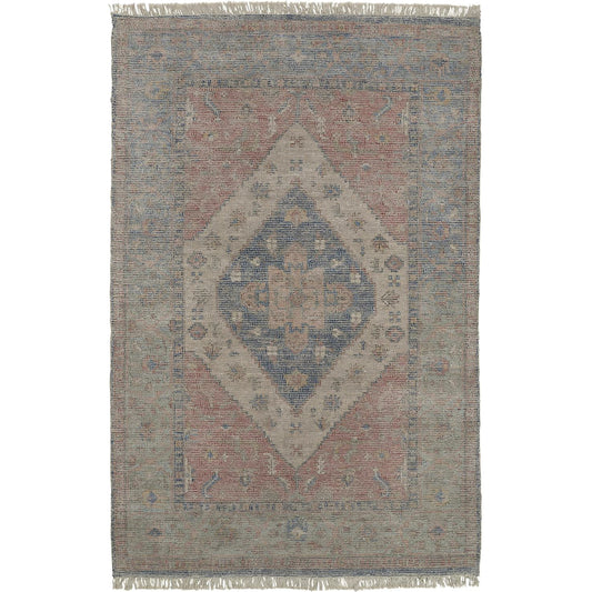 Caldwell Transitional Rug - 8127F by Feizy in ivory, blue, red. Made from wool, viscose in a unique style.