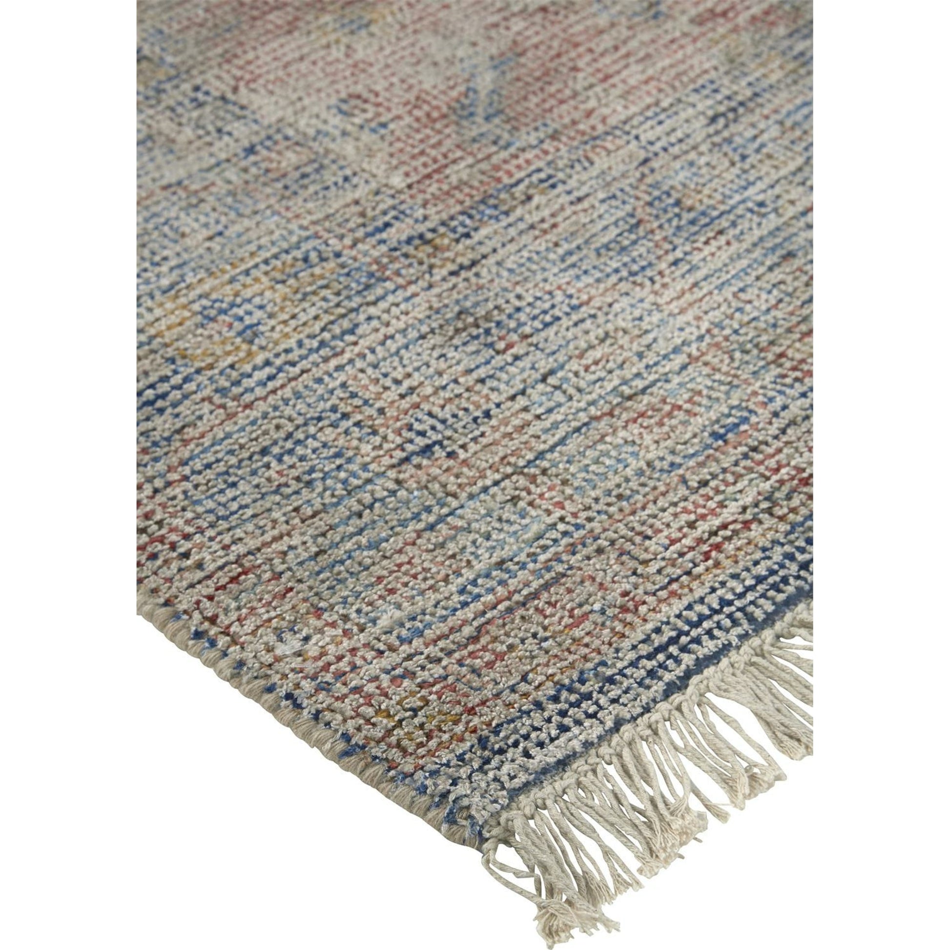 Caldwell Transitional Rug - 8127F by Feizy in ivory, blue, red. Made from wool, viscose in a unique style.