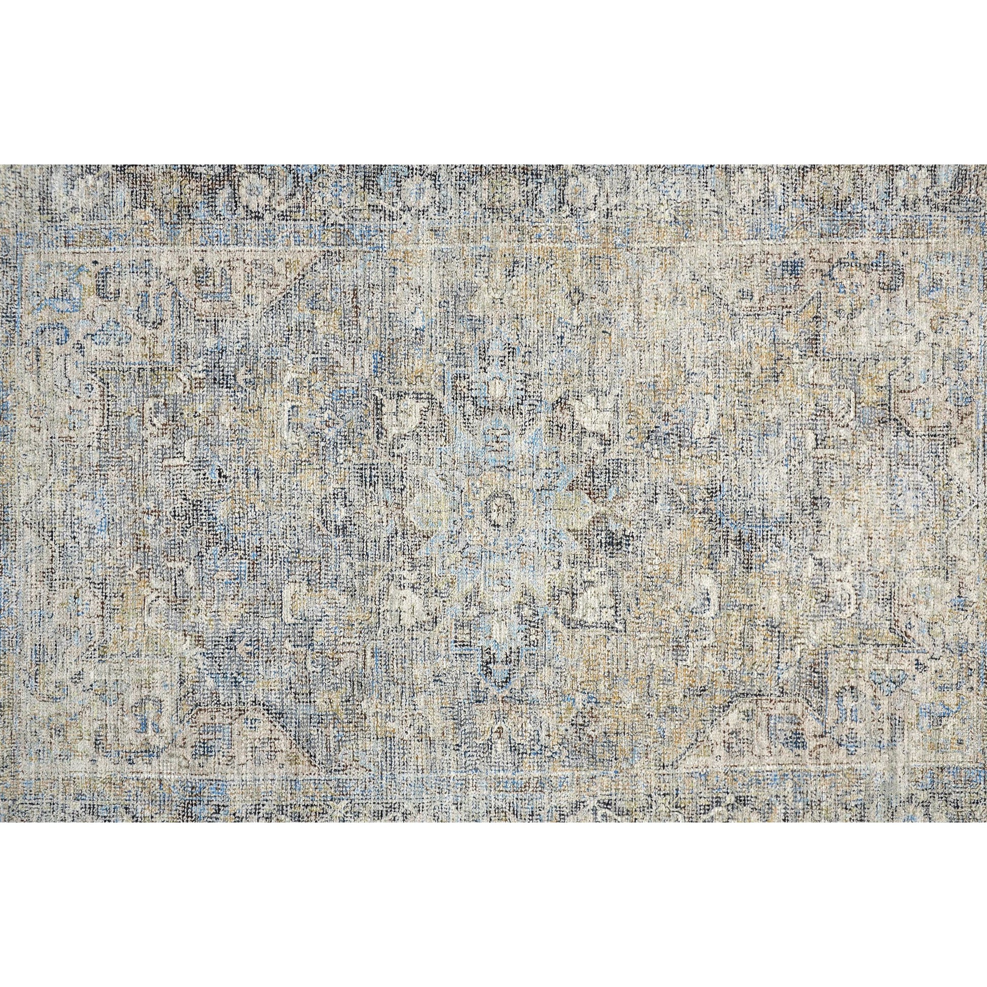 Caldwell Transitional Rug - 8802F by Feizy in blue, gray, tan. Made from wool, viscose in a unique style.