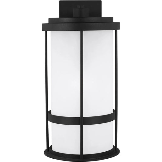 Wilburn Large One Light Outdoor Wall Lantern by Visual Comfort & Co.. Made from aluminum in a unique style.