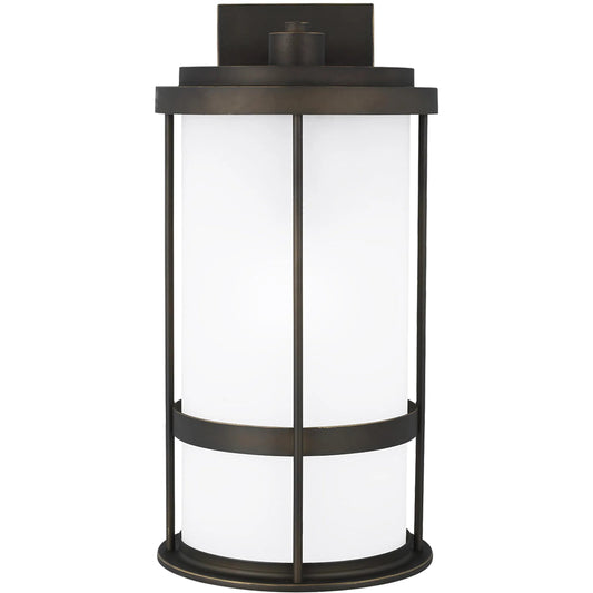 Wilburn Large One Light Outdoor Wall Lantern by Visual Comfort & Co.. Made from aluminum in a unique style.