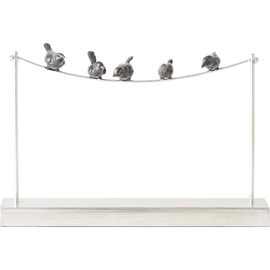 Birds on a Wire by Global Views. Made from cast iron, iron in a modern style.