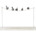 Birds on a Wire by Global Views. Made from cast iron, iron in a modern style.