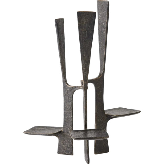 Triune Candleholder by Global Views. Made from unique in a unique style.