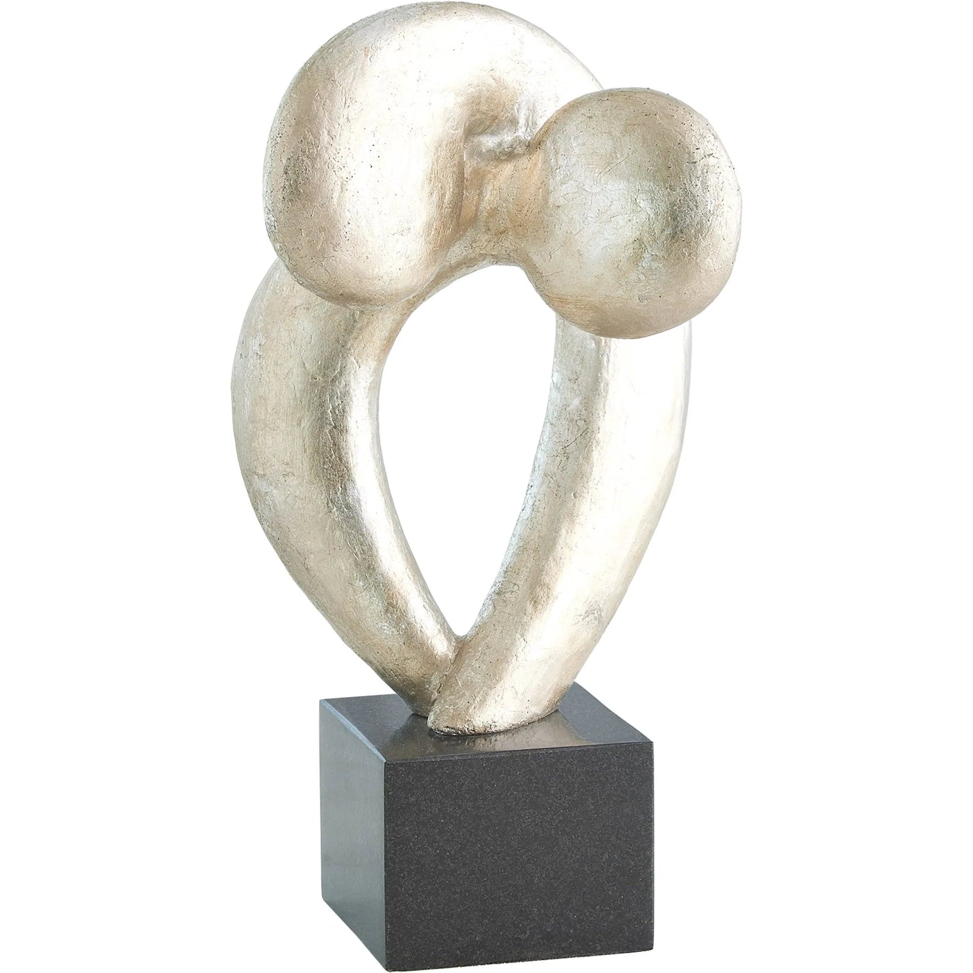 Align Sculpture by Global Views. Made from cast iron, marble in a modern style.