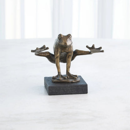 Leap Frog by Global Views in marble. Made from unique in a modern style.
