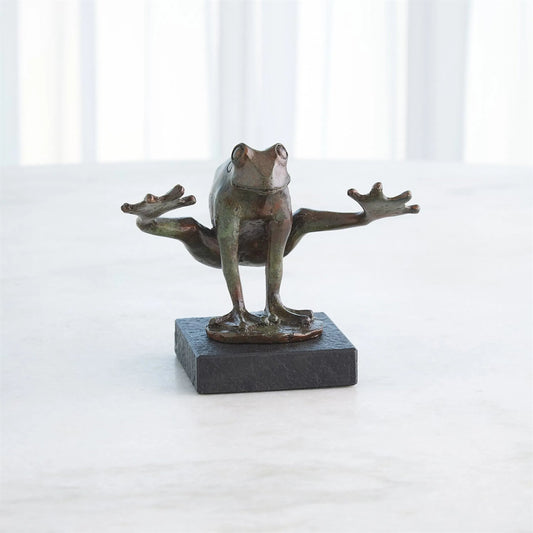 Leap Frog by Global Views in marble. Made from unique in a modern style.