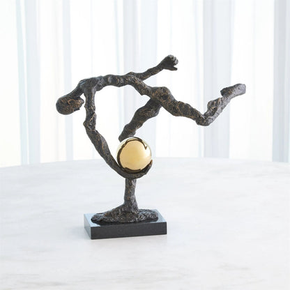 Tripped Up Sculpture by Global Views. Made from unique in a modern style.
