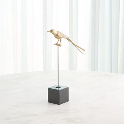Perched Swallow by Global Views in black and marble. Made from unique in a modern style.