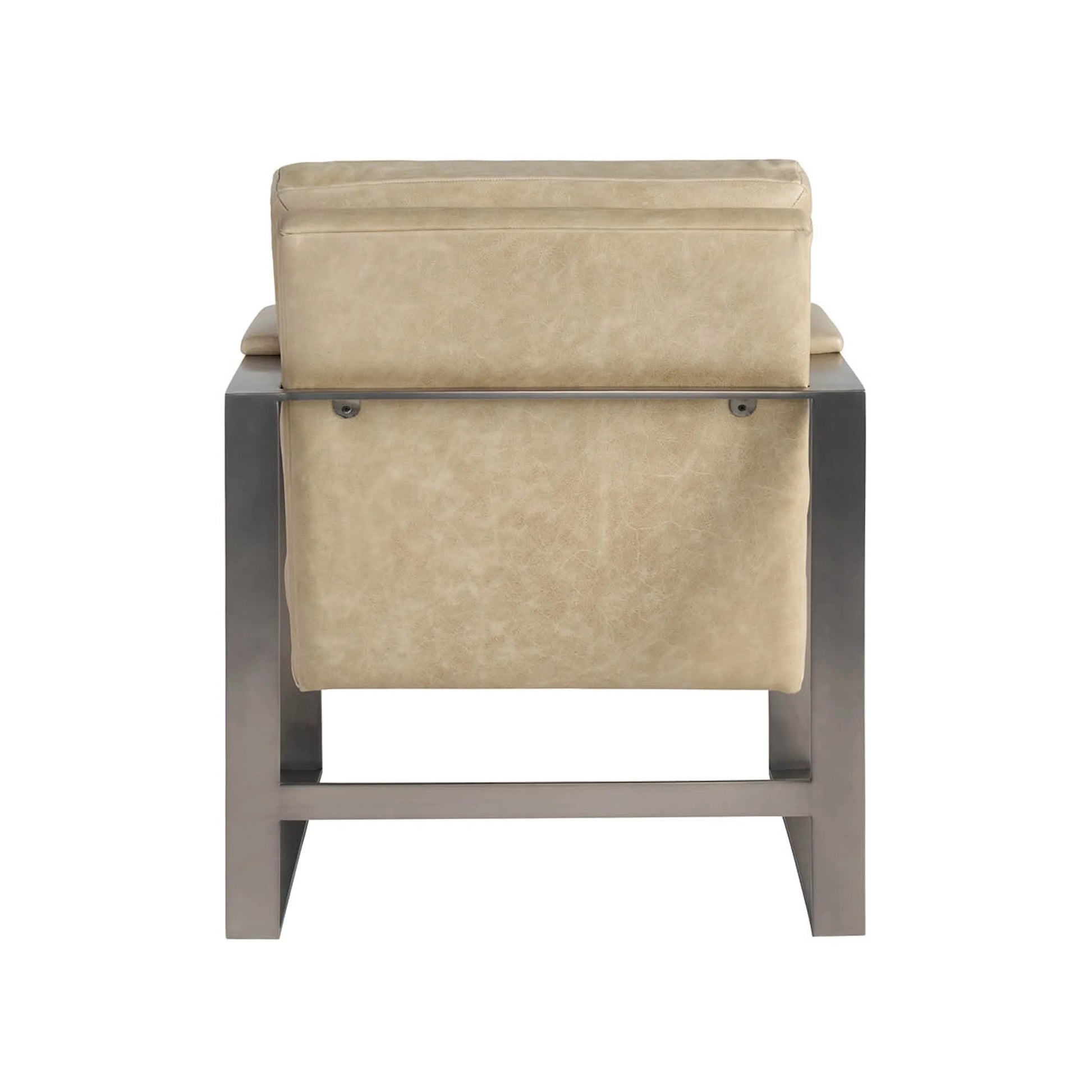 Corbin Accent Chair by Universal Furniture in nehir sand leather. Made from 100% leather in a transitional style.