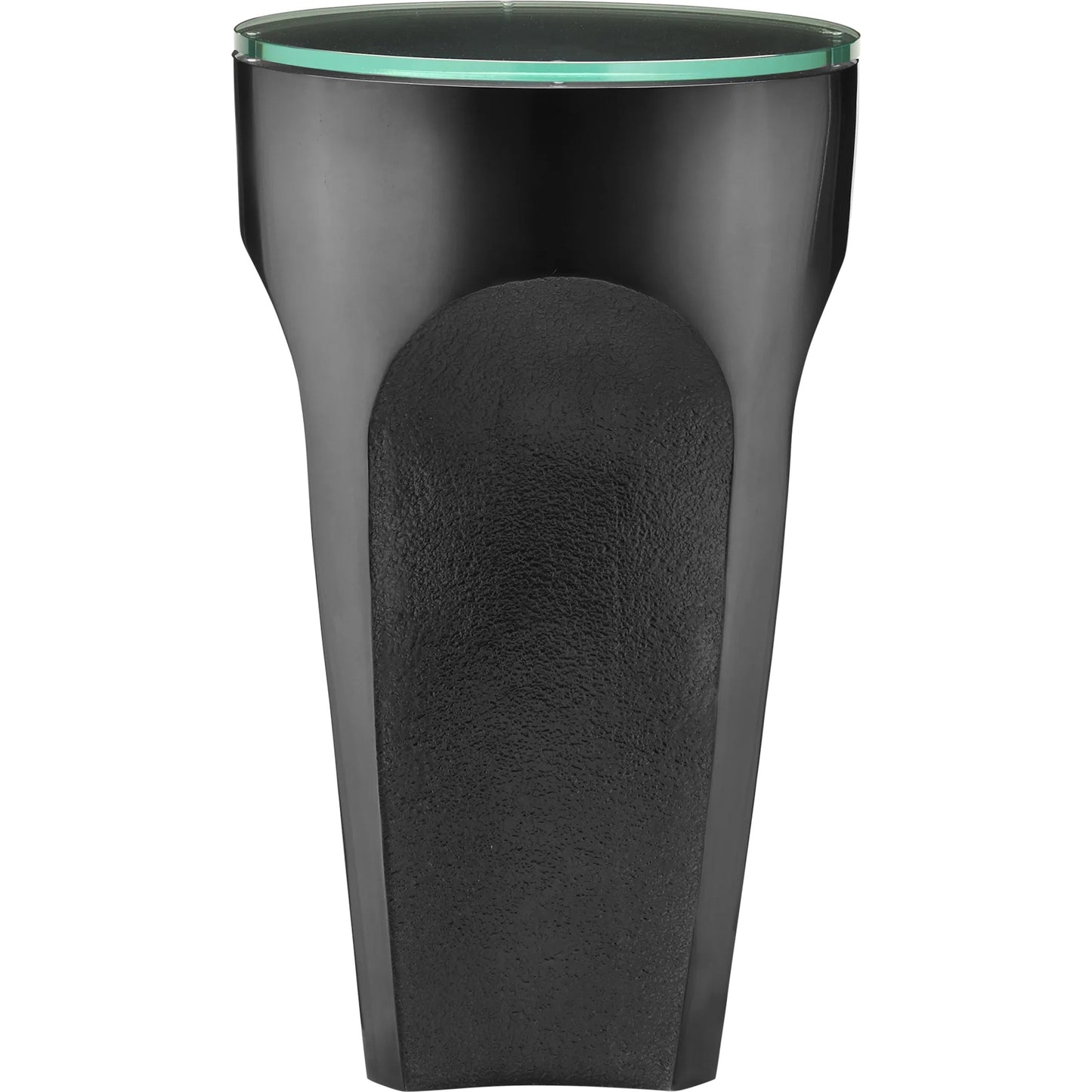 005 SI-2257307 | Additional Silo | Lemy Drinks Table by Currey and Company. Made from stainless steel, tempered glass in a modern style.