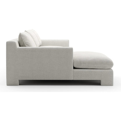 Devon Chaise Sectional by Caracole. Made from unique in a transitional style.