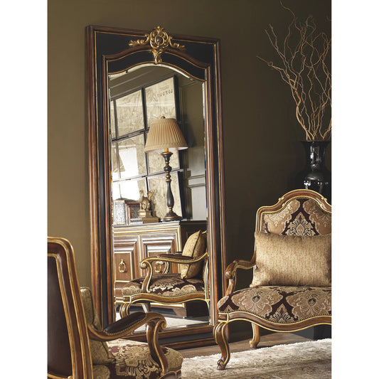 Majorca Floor Mirror by Maitland-Smith. Made from unique in a transitional style.