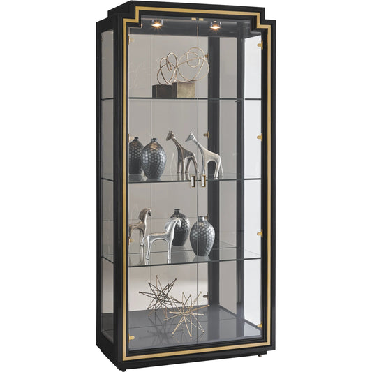 Lyric Display Cabinet by Maitland-Smith. Made from unique in a transitional style.