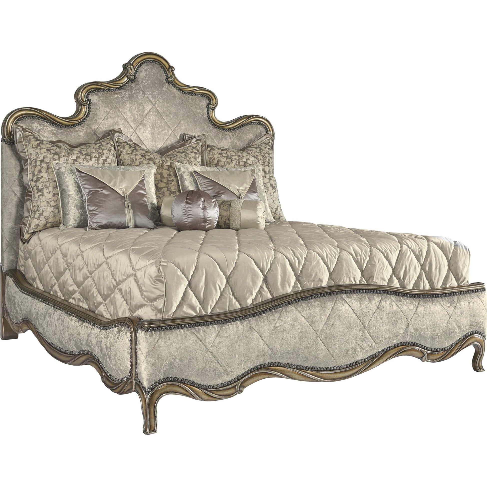 Grand Traditions King Panel Bed by Maitland-Smith. Made from unique in a traditional style.
