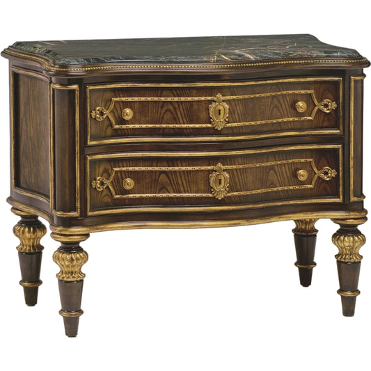 Grand Traditions 2-Drawer Nightstand by Maitland-Smith. Made from unique in a traditional style.