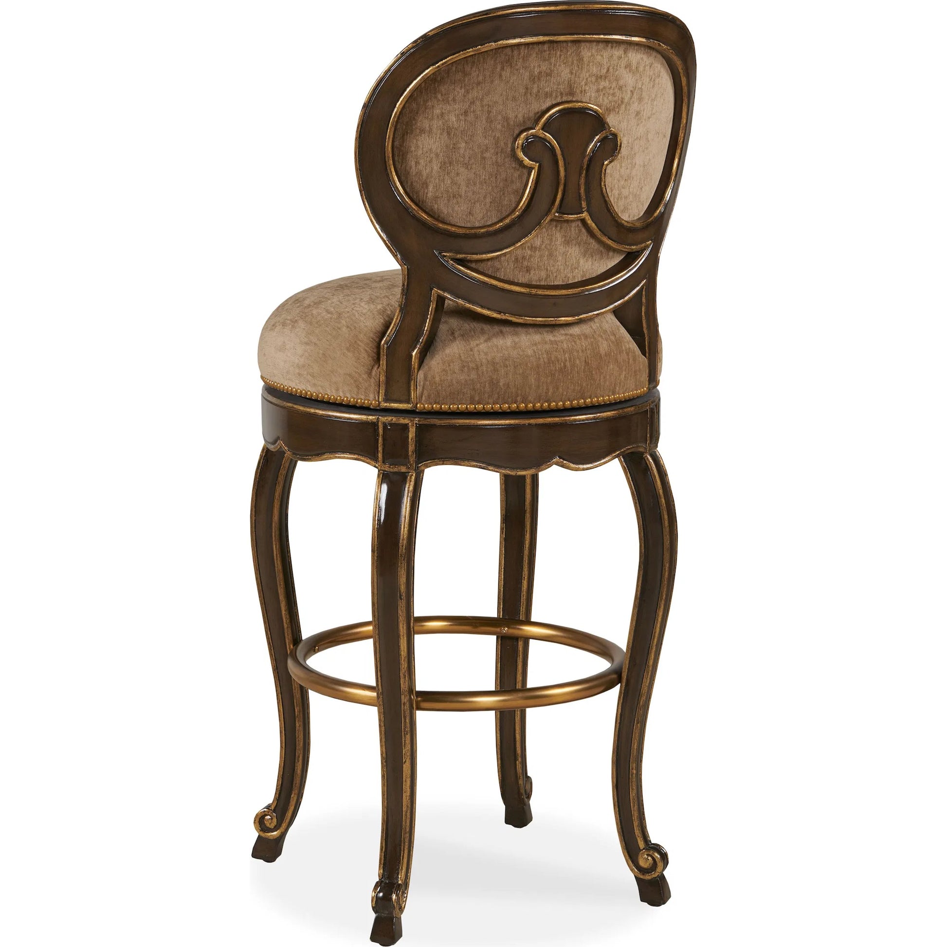 Aria Bar Stool by Maitland-Smith. Made from unique in a traditional style.