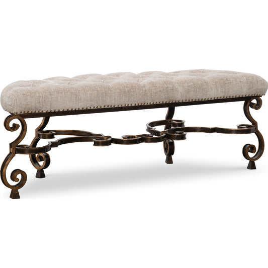 Aria Bench by Maitland-Smith. Made from unique in a traditional style.