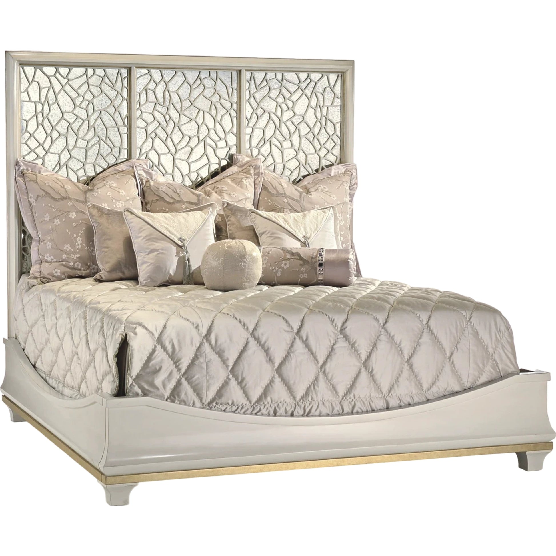 Bolero King Panel Bed by Maitland-Smith. Made from unique in a traditional style.