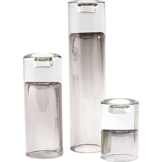 Radiant T-Light Holders/Vases by Global Views in clear. Made from unique in a unique style.