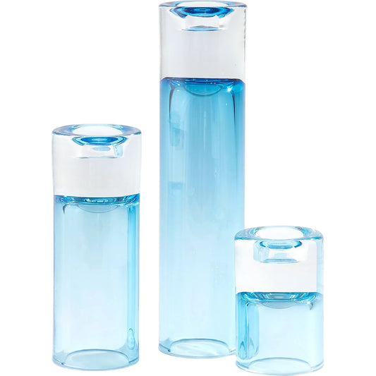 Radiant T-Light Holders/Vases by Global Views in clear. Made from unique in a unique style.