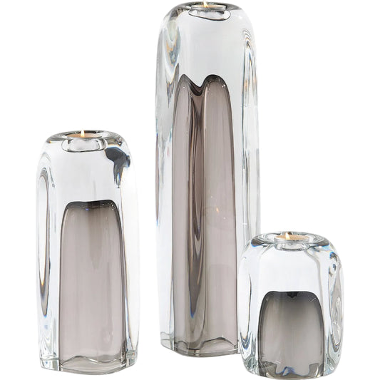 Tower T-Lite Holders/Vases by Global Views in clear. Made from unique in a unique style.