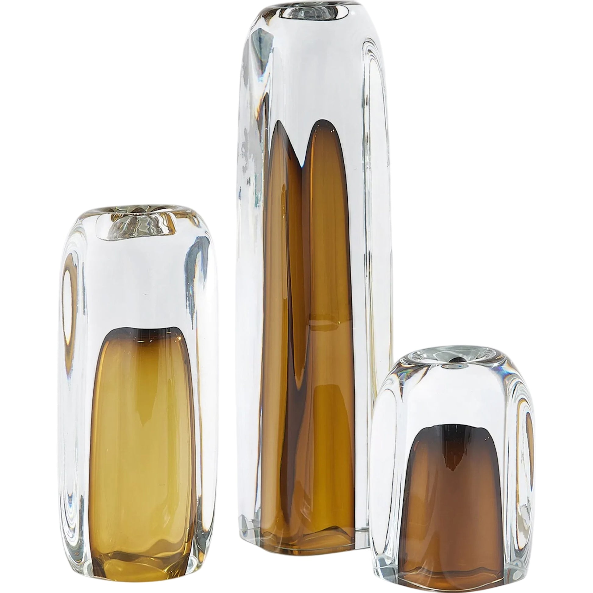 Tower T-Lite Holders/Vases by Global Views in clear. Made from unique in a eclectic & global style.
