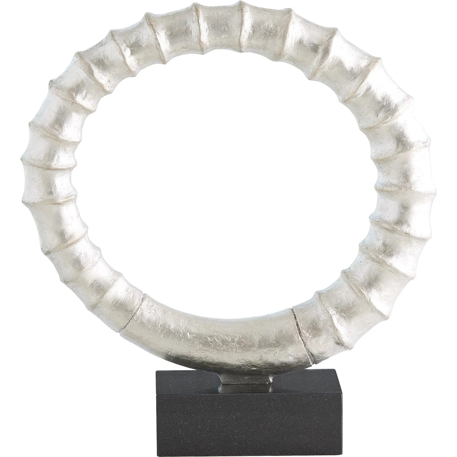 Infinity Horn Sculpture by Global Views in marble. Made from unique in a modern style.