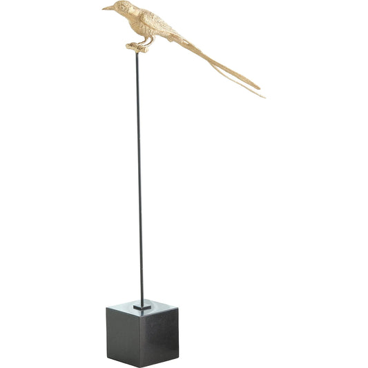Perched Swallow by Global Views in black and marble. Made from unique in a modern style.
