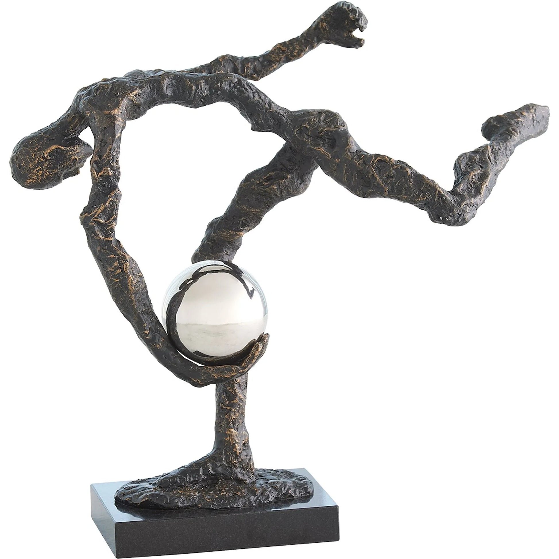 Tripped Up Sculpture by Global Views. Made from unique in a modern style.