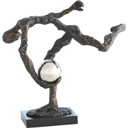 Tripped Up Sculpture by Global Views. Made from unique in a modern style.