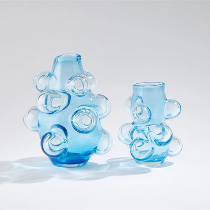 Bubbled Vase by Global Views. Made from artglass in a eclectic & global style.