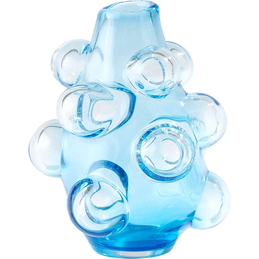 Bubbled Vase by Global Views. Made from artglass in a eclectic & global style.