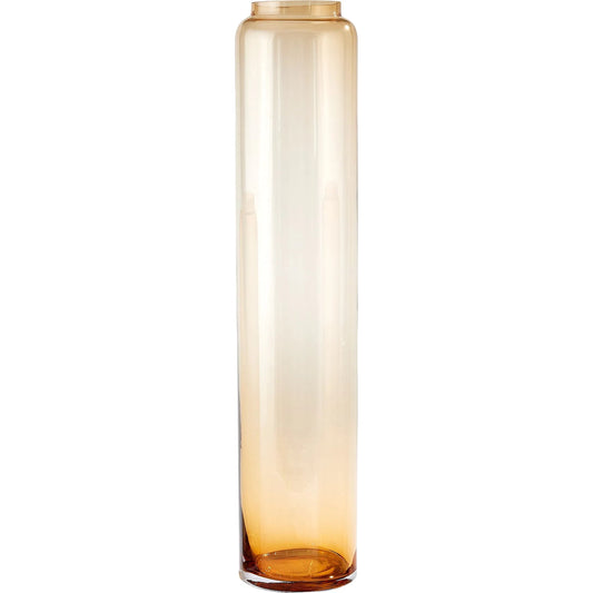 Datum Vase by Global Views in caramel. Made from unique in a eclectic & global style.