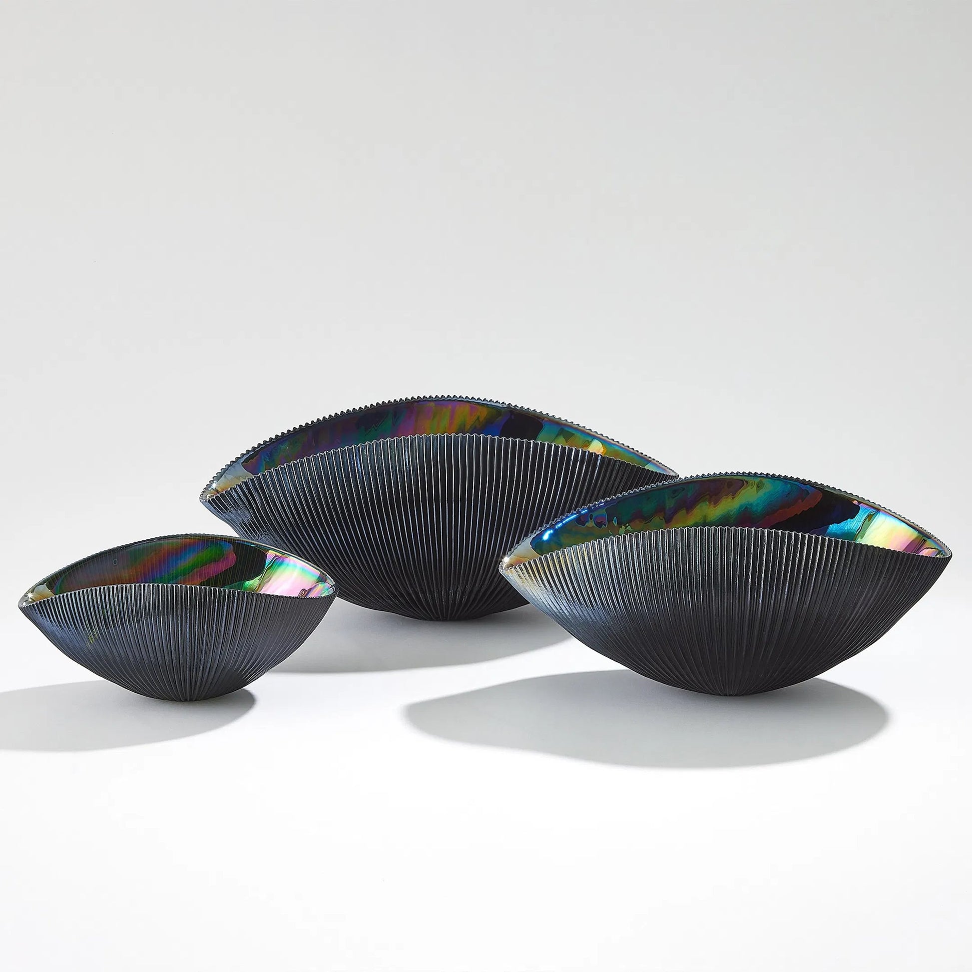 Pleated Bowl by Global Views. Made from unique in a eclectic & global style.