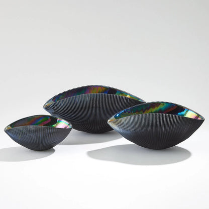 Pleated Bowl by Global Views. Made from unique in a eclectic & global style.