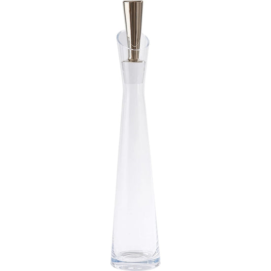 Slant Decanter by Global Views. Made from glass in a unique style.