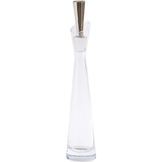 Slant Decanter by Global Views. Made from glass in a unique style.
