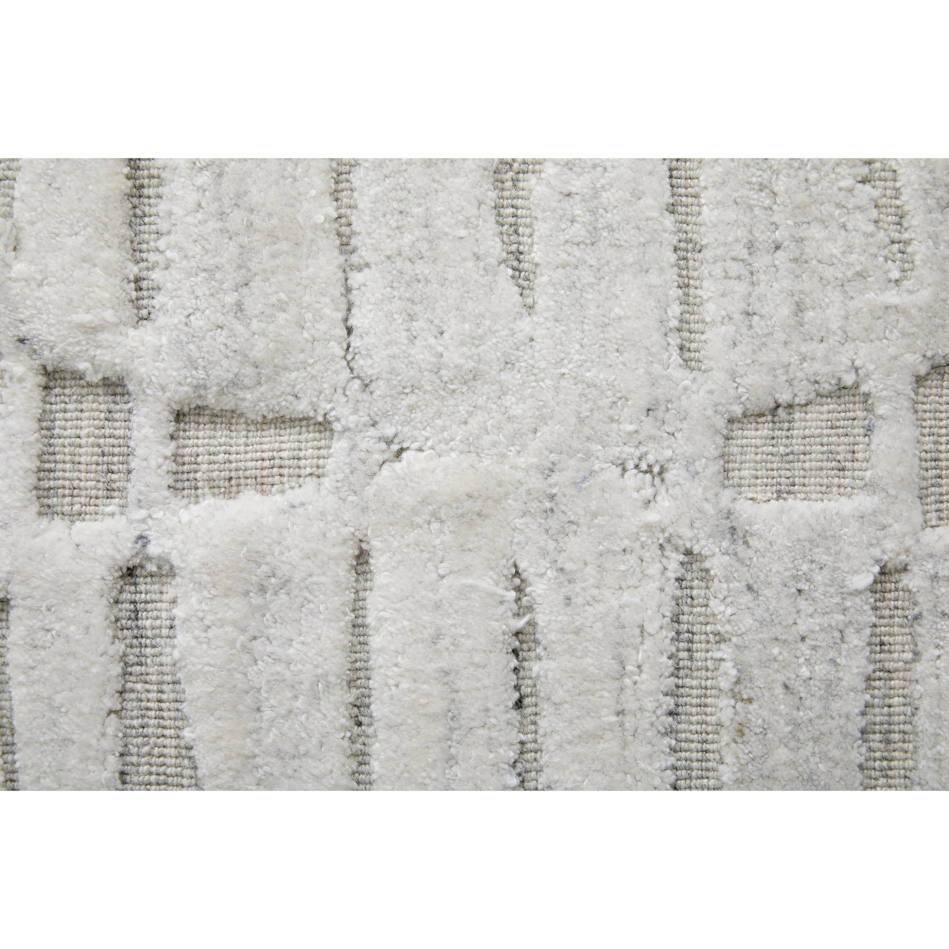 Elias Geometric Rug - ELS69FVF by Feizy in ivory, tan. Made from viscose, wool in a unique style.