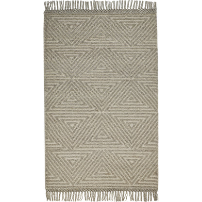 Phoenix Transitional Geometric Rug - 0810F by Feizy. Made from wool, polyester, nylon in a unique style.
