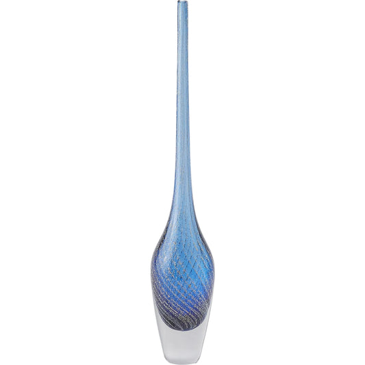 Flecked Spire Bottle by Global Views. Made from glass in a unique style.